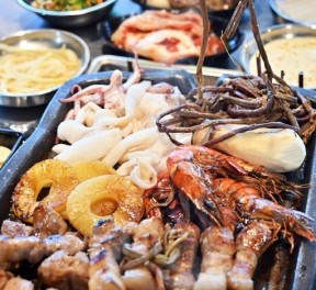 판포 그때그집  - 2인 흑돼지 세트