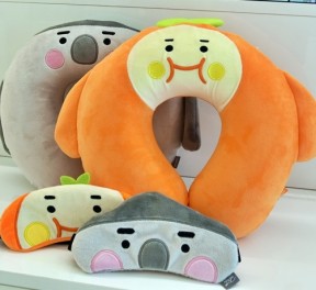 선물고팡 협재점 - 하팡/라팡 수면안대+목베개 (1세트)