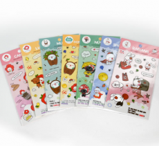 [배송]  동백즈스티커  (7종 제공)
