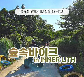 숲속바이크 - 성인4인 기준 무료 입장권 (소아포함으로 변경 가능)